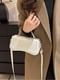 Біла фігурна сумка крос-боді | 6875118 | фото 6