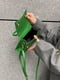Зелена сумка крос-боді під рептилію | 6875120 | фото 6