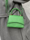 Зелена сумка крос-боді під рептилію | 6875120 | фото 7