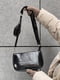 Чорна сумка-багет з гаманцем | 6875135 | фото 3