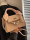 Рожева сумка крос-боді на тонкому ремінці | 6875137 | фото 3