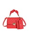 Червона сумка крос-боді з маленькою ручкою | 6875183 | фото 2