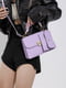 Фіолетова сумка крос-боді з маленькою ручкою | 6875184 | фото 4
