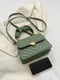 Зелена сумка крос-боді з маленькою ручкою | 6875186 | фото 7