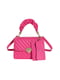 Рожева сумка крос-боді з маленькою ручкою | 6875187 | фото 2