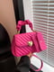 Рожева сумка крос-боді з маленькою ручкою | 6875187 | фото 3