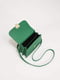 Зелена сумка крос-боді з маленькою ручкою | 6875188 | фото 5