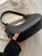 Чорна класична сумка-багет | 6875250 | фото 3