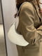 Біла класична сумка-багет | 6875251 | фото 7