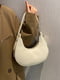 Біла класична сумка-багет | 6875251 | фото 8
