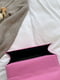Рожева сумка через плече на ланцюжку | 6875254 | фото 5