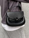 Чорна сумка крос-боді на ремінці | 6875263 | фото 8