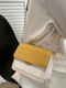 Біло-жовта сумка через плече | 6875301 | фото 5