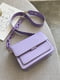 Фіолетова сумка крос-боді на три відділи | 6875311 | фото 2