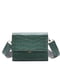 Зелена сумка крос-боді з тисненням рептилія | 6875320 | фото 4
