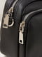 Чорна класична сумка крос-боді на ремінці | 6875323 | фото 4