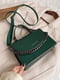 Зелена сумка крос-боді з ланцюжком | 6875332 | фото 2
