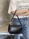 Чорна класична сумка-багет | 6875388 | фото 3
