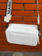 Біла сумка крос-боді на широкому ремінці | 6875442 | фото 4