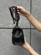 Чорна сумка крос-боді на ланцюжку | 6875463 | фото 5