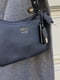 Чорна сумка-багет на короткій ручці | 6875480 | фото 7
