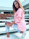 Сорочка з мусліну ніжно-рожева універсальна | 6876895 | фото 2