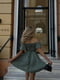 Приголомшлива літня сукня з тканини ролекс-горох оливкова | 6876996 | фото 6
