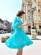 Сукня літня з бавовни бірюзова | 6877015 | фото 6