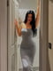 Сукня міді в стилі скімс сірого кольору | 6877035 | фото 2