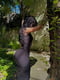 Сукня міді в стилі скімс чорного кольору | 6877036 | фото 2