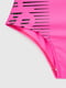 Купальник для дівчинки рожевий принтований | 6854261 | фото 3