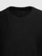 Чорна бавовняна футболка з принтом | 6875706 | фото 7