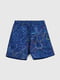 Сині спортивні шорти з кишенями | 6875727 | фото 8