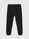 Чорні спортивні штани з бавовни | 6875732 | фото 9