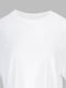 Біла бавовняна футболка з принтом | 6875735 | фото 8