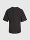 Темно-сіра бавовняна футболка з принтом | 6875754 | фото 10