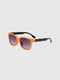 Сонцезахисні окулярі в помаранчево-чорній оправі  | 6875817
