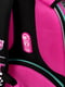 Рюкзак шкільний рожево-чорний з принтом | 6875828 | фото 3