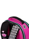 Рюкзак шкільний рожево-чорний з принтом | 6875828 | фото 5