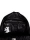Чорний підлітковий рюкзак з принтом | 6875838 | фото 6