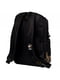 Чорний підлітковий рюкзак з принтом | 6875843 | фото 4