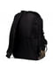 Чорний підлітковий рюкзак з принтом | 6875843 | фото 5