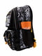 Рюкзак шкільний чорний з принтом | 6875845 | фото 4