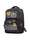 Чорний рюкзак для початкової школи з принтом | 6875851 | фото 2