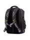 Чорний рюкзак для початкової школи з принтом | 6875851 | фото 3