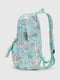 Текстильний рюкзак м’ятного кольору з принтом | 6875871 | фото 3