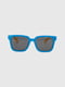 Сонцезахисні окулярі в жовто-блакитній оправі  | 6875892 | фото 3