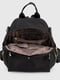 Чорний текстильний рюкзак | 6875912 | фото 9