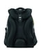 Рюкзак чорний з принтом та кишенями сіткою | 6875917 | фото 2