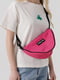 Рожева текстильна сумка  | 6875943 | фото 2